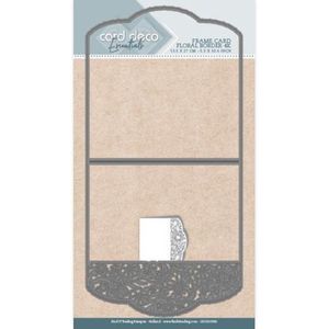 Cdcd10092 Card Deco Essentials Frame snijmal - Floral Border - 4K