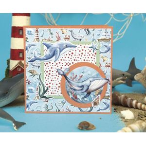 Cd12007 3D Knipvel - Yvonne Creations - Colorful Ocean