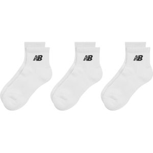 New Balance - Everyday - Enkelsokken - Wit - Set van 3 paar