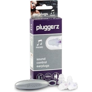 Pluggerz earplugs music - Oordoppen voor muziekliefhebbers - Veilig genieten van muziek