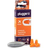Pluggerz earplugs Travel - Oordoppen tijdens vliegen - Geen oorpijn - Drukregulerend filter