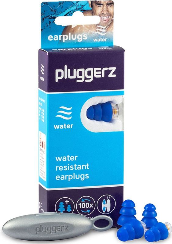 Pluggerz earplugs Water - Zwemoordoppen voor volwassene/kind - Met filter