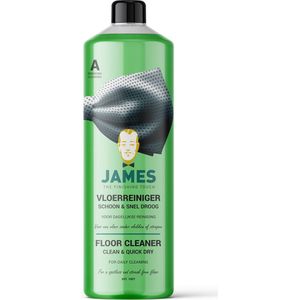 James Vinyl & PVC - vloer reiniger - Schoon & Snel droog - vloerreinigers