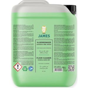 James Vloerreiniger Schoon & Snel droog 10 liter