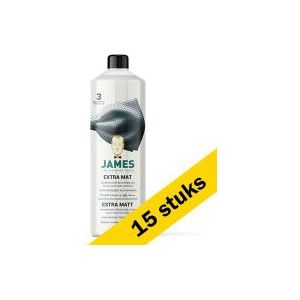 James Extra Mat - Transparante Beschermlaag (15 flessen - 1 liter)