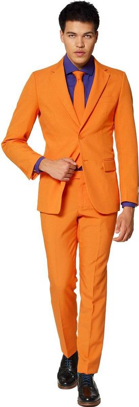 OppoSuits - The Orange - Heren Pak - Oranje - Carnavalskleding