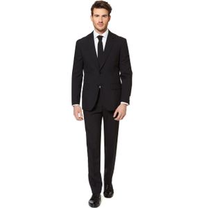 OppoSuits - Houthakkerspak - Zwart - Hoogwaardige Kwaliteit