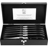 Laguiole Style de Vie - Luxury Line - Steakmes - Zwart - Ebbenhout - 11 cm