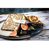 Laguiole Style de Vie - Premium Line - Kaasmes Set - Zwart - 3-Delig - RVS