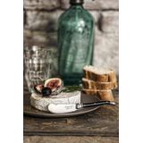 Laguiole Style de Vie - Premium Line - Kaasmes Set - Zwart - 3-Delig - RVS