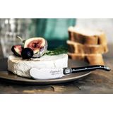 Laguiole Style de Vie - Premium Line - Kaasmes Set - Zwart - 3-Delig - RVS