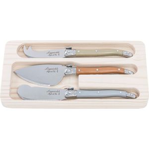 Laguiole Style de Vie Kaasmessenset Premium Line - 3-delig - Treasure