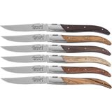 Laguiole Style de Vie - Steakmessen - 6 Stuks - Luxury Line