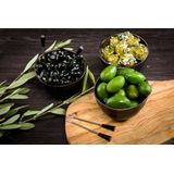 Laguiole Style de Vie - Premium Line - Pinchos - Zwart - RVS - 12-Delig