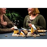 Laguiole Style de Vie - Kaasmes Set - Houtkleurig - RVS Lemmet - 8 Delig