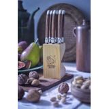 Laguiole Style de Vie - Steakmessen - Hout - 6 Stuks