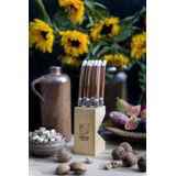 Laguiole Style de Vie - Steakmessen - Hout - 6 Stuks