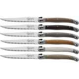 Laguiole Style de Vie - Premium Line - Steakmes - Bruin - RVS - Kunststof