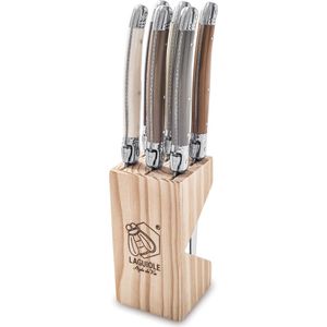 Laguiole Style de Vie Steakmessen Premium Line - 6-delig - Treasure
