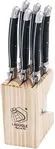 Laguiole Style de Vie - Steakmessen - Zwart - 6 Stuks