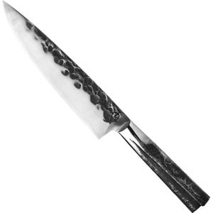 Intense Forged - Koksmes - Handgesmeed - 20 cm - Zwart