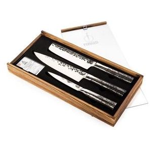 Fonteyn - Intense Forged - 3-Delig Messen Set - Houten Doos