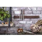 Style De Vie - Messenrek - Magnetisch - Houtkleurig - Walnoothout - 50 cm
