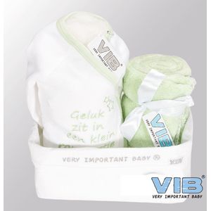 VIB® - Giftset Commodemandje - Blanket Mint - Babykleertjes - Baby cadeau - zwangerschap aankondiging - geboorte cadeau