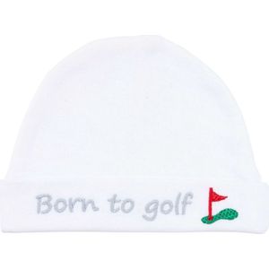 VIB Golf Born To Golf Baby Muts Caps & MutsenGolfkleding - KinderenMutsenGolfkledingHerfstGolf