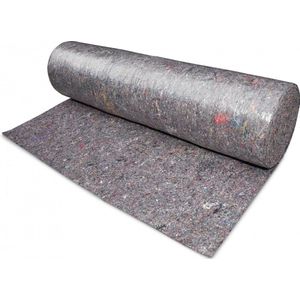 Afdekvlies - 100cm x 25m - Vloer bescherming - Trap bescherming - Klussen - Schilderen - Stucadoor - Schildersvlies bont