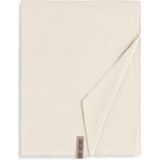 Knit Factory - Liv Pareo - XL Sjaal - Beige - 100% Biologisch Katoen