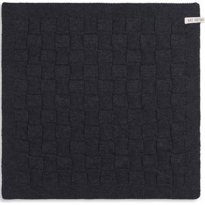 Knit Factory - Grote Blok - Keukendoek - Antraciet - 50 x 50 cm