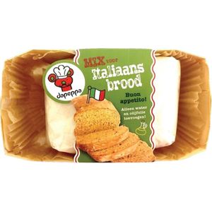 Italiaans broodmix - incl. houten bakvorm - Dapeppa - 360 gr