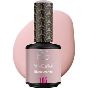 Pink Gellac - 105 Blush Orange - Gel Nagellak - 15ml - Veganistisch