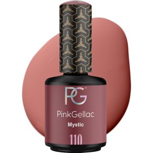 Pink Gellac 110 Mystic Zilveren Gellak 15ml - Gellak nagellak voor Gelnagel - Gelnagellak - Gelnagels producten - Gel Nails