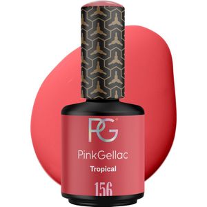 Pink Gellac 156 Tropical Gel Nagellak 15ml - Gellak Gelnagels Producten - Gelnagellak - Gel Nails - Gelnagel