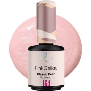 Pink Gellac 164 Classic Pearl Gellak 15ml - Witte Gel Nagellak - Gelnagellak - Gelnagels Producten - Gel Nails - Gelnagel