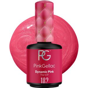 Pink Gellac - 182 Dynamic Pink Gel Nagellak 15ml - Roze Glanzende Gellak - Gelnagellak - Gelnagels Producten - Gel Nails