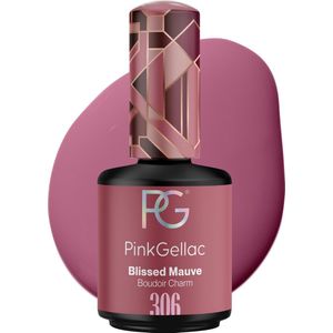 Pink Gellac 306 Blissed Mauve Gel Lak 15ml - Paarse Gellak Nagellak - Gelnagels Producten - Gel Nails