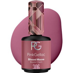 Pink Gellac - 306 Blissed Mauve Gel Lak 15ml- Paarse Gellak Nagellak - Gelnagels Producten - Gel Nails