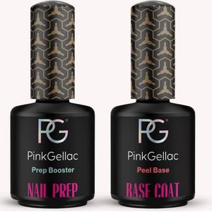 Pink Gellac - Peel Base & Prep Booster Gellak 15ml - Gelnagellak - Gel Nagellak