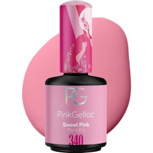 Pink Gellac Sweet Pink Gellak Nagellak 15ml - Glanzend Roze Gel Lak - Gelnagels Producten - Gel Nails