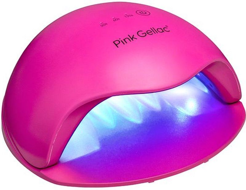 Pink Gellac - Pro LED Lamp - Nageldroger voor gellak - Hot Pink - Met timer