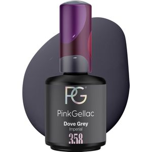 Pink Gellac - 358 Dove Grey Gellak Nagellak 15ml - Gel Lak Grijs - Gelnagels Producten - Gel Nails