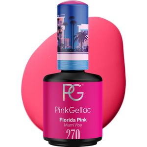 Pink Gellac 270 Florida Pink Gel Lak 15ml - Gellak Nagellak - Gelnagellak - Gelnagels Producten - Gel Nails