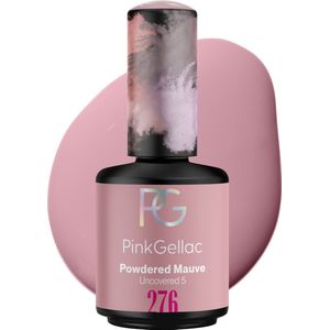 Pink Gellac 276 Powdered Mauve Gel Lak 15ml - Glanzende Gellak Nagellak - Gelnagellak - Gelnagels Producten - Gel Nails