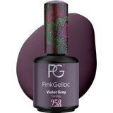 Pink Gellac - 258 Violet Grey - Nagellak - Violet-Grijs - Gellak