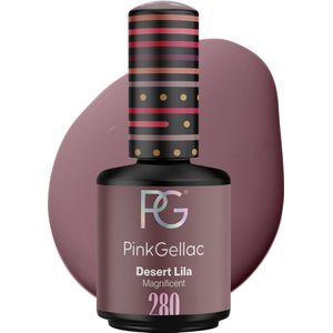 Pink Gellac 280 Desert Lila Gel Lak 15ml - Gellak Nagellak - Gelnagellak - Gelnagels Producten - Gel Nails