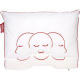 Hoofdkussen - Wit - Katoen - Ondersteunend