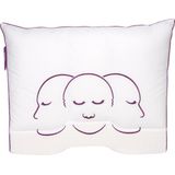 Silvana Emerald hoofdkussen Wit